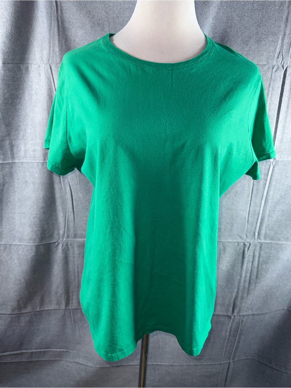 2647-Just My Size Women's Short Sleeve Crewneck Tee - Green